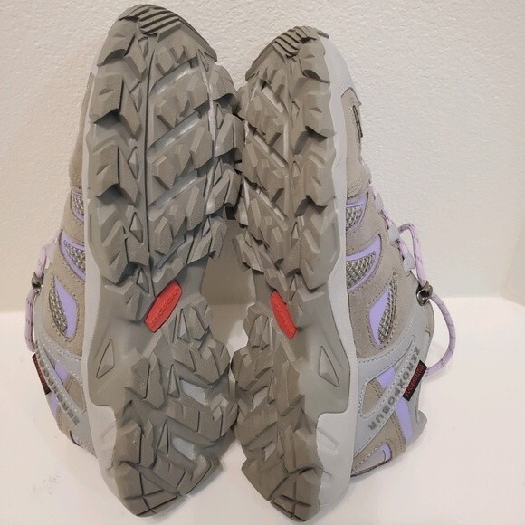 ZeroXposer Colorado Lo Wp Hiker Purple Tan Womens Hiking Lace up Boot size 9 - Picture 5 of 6